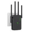 Urant U10 300Mbps WiFi Repeater 2.4G with 4 Antennas, US Plug - 1