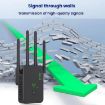 Urant U10 WiFi Repeater 300Mbps 2.4G 4 Antennas EU Plug White - 6
