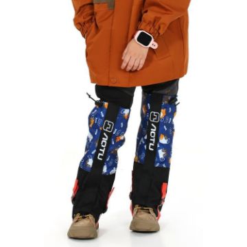 AOTU AT8913 Kids Skiing Waterproof Calf Protectors, Blue Cat L - 1