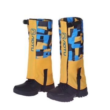 AOTU AT8913 Kids Waterproof Calf Protectors Yellow Fleece L - 1