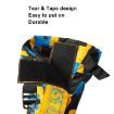 AOTU AT8913 Kids Waterproof Calf Protectors Yellow Fleece L - 3