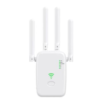 Urant U11 1200Mbps Wireless Repeater WiFi Amplifier US Plug White - 1