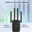 Urant U11 1200Mbps WiFi Repeater Amplifier, Dual-Band, UK Plug, Black - 3