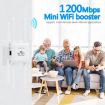 U18 1200Mbps Wireless Repeater WiFi Amplifier, 8 Antennas, EU Plug - 6