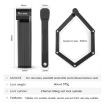 WEST BIKING Folding Bicycle Lock Anti-theft Equipment (Black) - 3