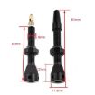 60mm Red B Tubeless French Valve for Mountain Road Bike - 3
