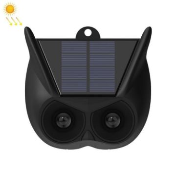 N911V Solar Flash Animal Repeller Outdoor Warning Light - 1