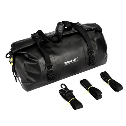 Rhinowalk RK19660 Waterproof Bicycle Rack Saddle Bag (Black) - 1