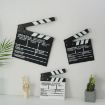 Large Red Wooden Director Board for Movies & Photography Props - 5