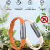Beige Silicone Mosquito Repellent Bracelet for Adults & Children - 2