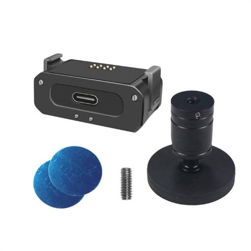 DJI Osmo Action 2 Magnetic Charging Base with 1/4" & Arri Hole - 1