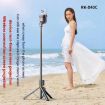 Mobile Phone Screen Mirroring Selfie Stick with Tripod Stand (Black) - 6