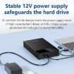 Blueendless MR35TC 3.5" USB3.0 SATA Mobile Hard Disk Box (EU Plug) - 4