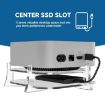 Acrylic Storage Bracket for MAC Mini M4 Desktop (YX146) - 5