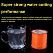 Meirenyu 500m Semi-Floating Orange Nylon Fishing Line, Size 4.0 - 5