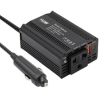 150W QC3.0 Fast Charging Car Inverter Power Adapter (EU Plug) - 1