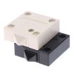 White Self-Resetting Cabinet Door Light Switch for Wardrobe - 3