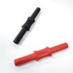 Red 4mm Banana Adapter Multimeter Extension Straight Connector - 4