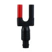 BNC Female Oscilloscope Probe to Double Row Terminal Adapter - 1