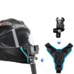 TELESIN Motorcycle Helmet Chin Mount for GoPro/Insta360/DJI Osmo - 2
