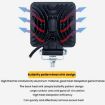 Forklift LED Headlight 4" 16 Beads, DC 12V-80V High Brightness - 5