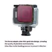 Red Snorkeling Filter Case for GoPro 5/6 by PGYTECH - 4