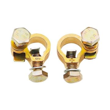 Thickened Copper Battery Clip Automotive Connector 1 Pair - 1