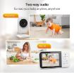 3.2" LCD Wireless Baby Monitor, 2-Way Audio, Night Vision, UK Plug - 6