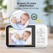 3.2" LCD Wireless Baby Monitor 2-Way Audio Night Vision Camera - 5