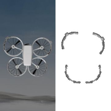 DJI Flip RCSTQ Paddle Protector Ring - Anti-Scratch & Bump (Gray) - 1