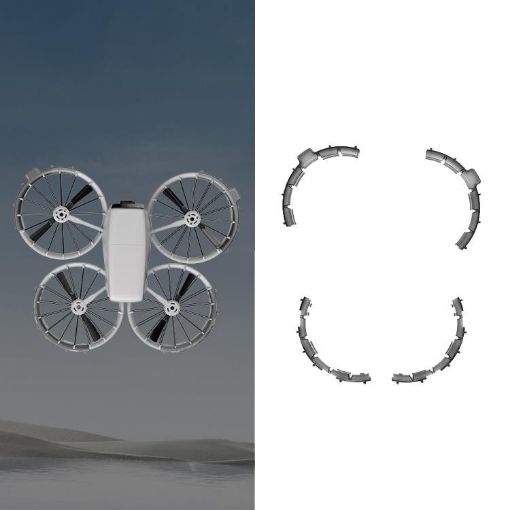 DJI Flip RCSTQ Paddle Protector Ring - Anti-Scratch & Bump (Gray) - 1