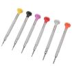 6pcs Set 0.8-1.8mm Flat Screwdriver Watch Repair Tool - 3