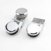 Frameless Glass Door Hinge Wine Cabinet, Single Side, 180 Round Hinge - 4