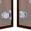 Bilateral Small Frameless Glass Door Hinge for Wine Cabinet - 3