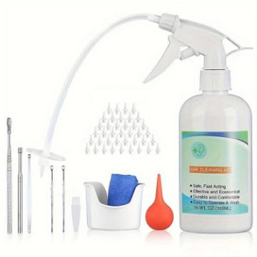 Manual Portable Ear Washer & Wax Cleaner Flusher - 1