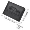 Women's Leather Driver License & Card Holder - 6 Slots (Black) - 3