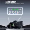 C6 Wireless Intercom Helmet Headset: IPX6 Waterproof, LED, Hard Mic - 3