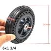 6" Pneumatic Wheelchair Front Tire 1 1/4 for Sida/Motus (6-pack) - 3