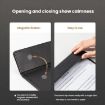 Deli 64506 A4 Magnetic Clipboard Writing Board File Folder (Black) - 4