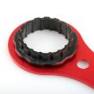 DECKAS DW-018 Aluminum Multi-Function BB Center Wrench (Red) - 4
