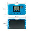12V/24V 10A Solar Charge Controller PWM with LCD for Lithium/Lead Acid - 4