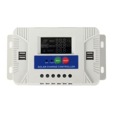 40A 12V 24V Color Screen Solar Charge Controller - 1