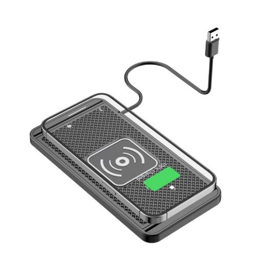 Wireless Fast Charger Pad, Cuttable, 0.3m Short USB Line - 1