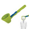 Green Multifunctional Leak-Proof Protein Scoop & Ladle - 1