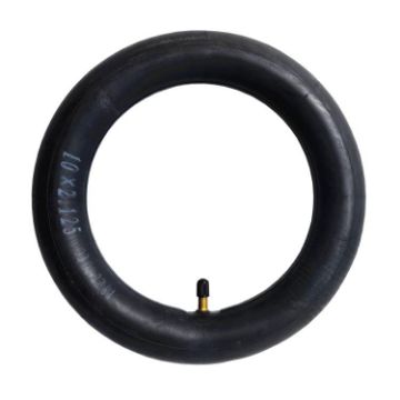 10x2.125 Straight Nozzle 10" Electric Scooter Butyl Rubber Tube - 1