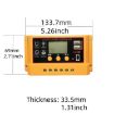 12V/24V 20A Solar Charge Controller with LCD Display - 5