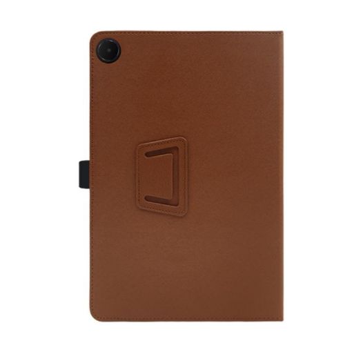 TCL TAB 10L Gen 2 Tablet Leather Case 10.1" Dark Brown - 1
