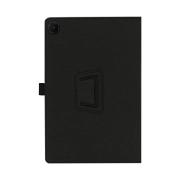 TCL TAB 10L Gen 2 Tablet Case 10.1" Leather Vertical Stand (Black) - 1