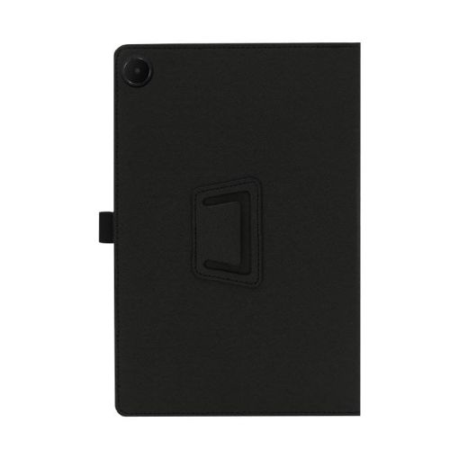 TCL TAB 10L Gen 2 Tablet Case 10.1" Leather Vertical Stand (Black) - 1