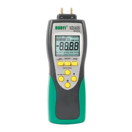 DUOYI DY27A Digital Brake Vacuum & Differential Pressure Gauge - 1